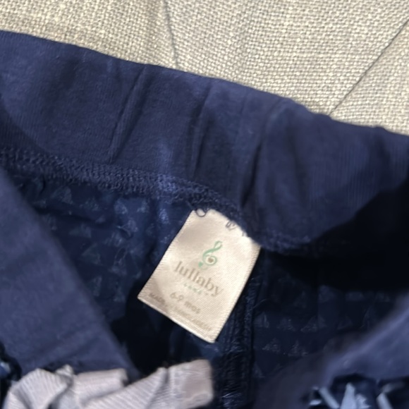 6-9M Baby Boy Fish & Hook Short Sleeve Shirt with Matching Triangle Print Shorts - Picture 6 of 7